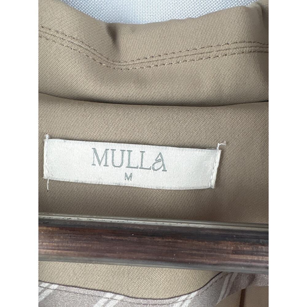 Women’s Mulla Medium Tan Overcoat w/ Detachable Belt - Picture 4 of 5